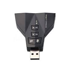 CARTE SON USB AUDIO CONTROLLER DOUBLE SORTIE 7.1